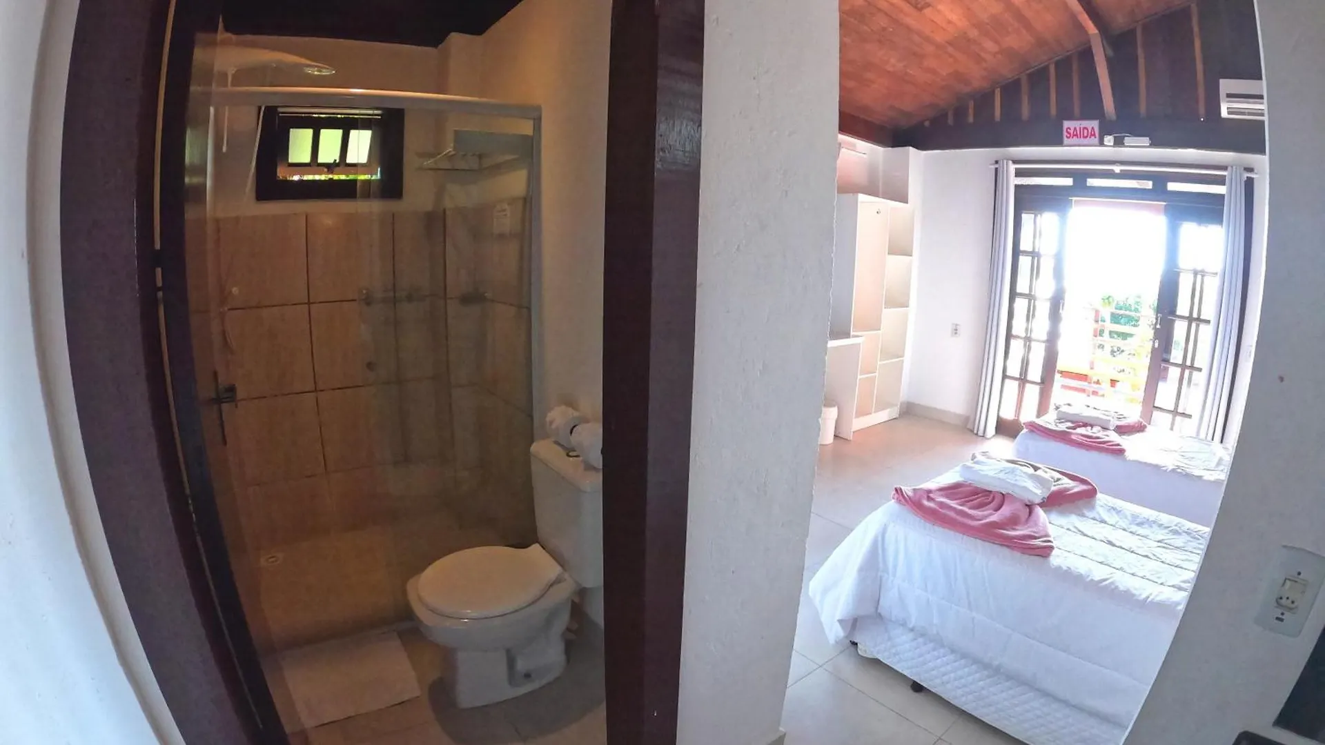 Pousada Pé na Areia Penha  Mini-hôtel